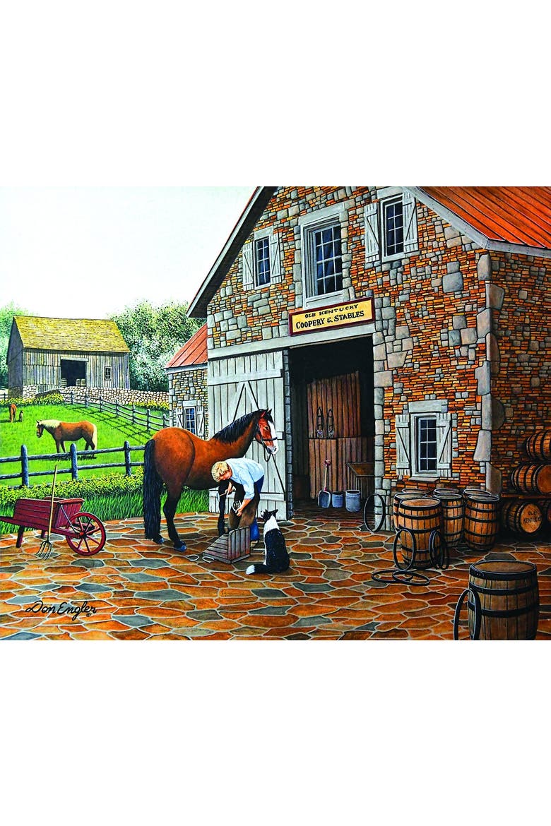 Coppery and Stables 1000 piece Jigsaw Puzzle for Adults, Alternate, color, Multicolor