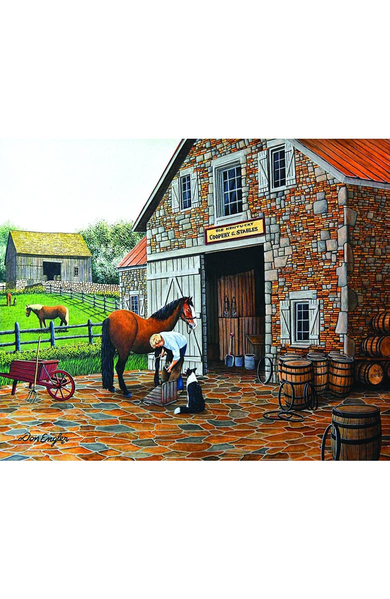 Sunsout Coppery and Stables 1000 piece Jigsaw Puzzle for Adults, Alternate, color, Multicolor