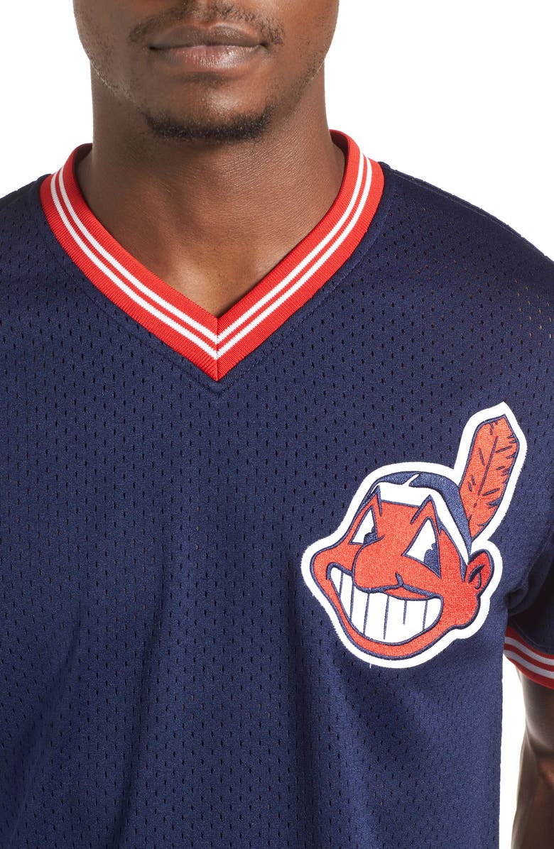 Mitchell & Ness 'Joe Carter - Cleveland Indians' Batting Practice Jersey, Alternate, color,