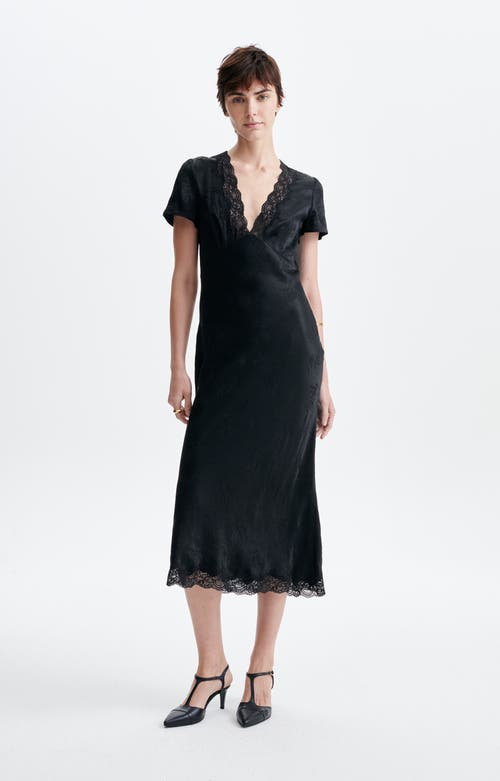 Vanessa Bruno Midi Dress In Noir