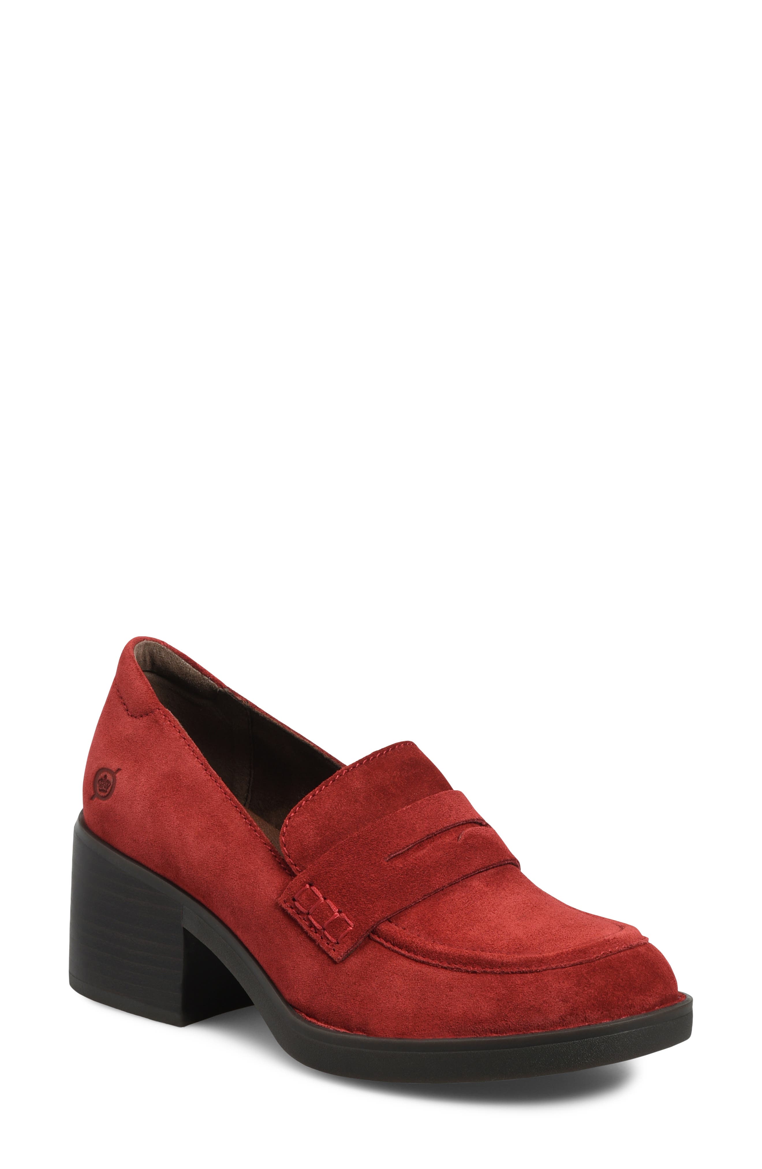 RED SUEDE