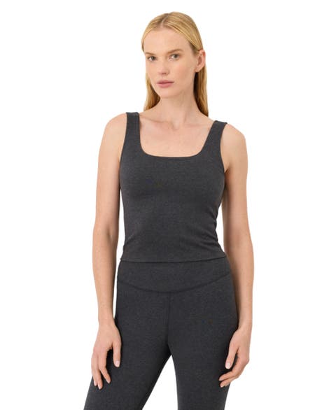 On The Go-To Square Neck Tank Made With Organic Cotton