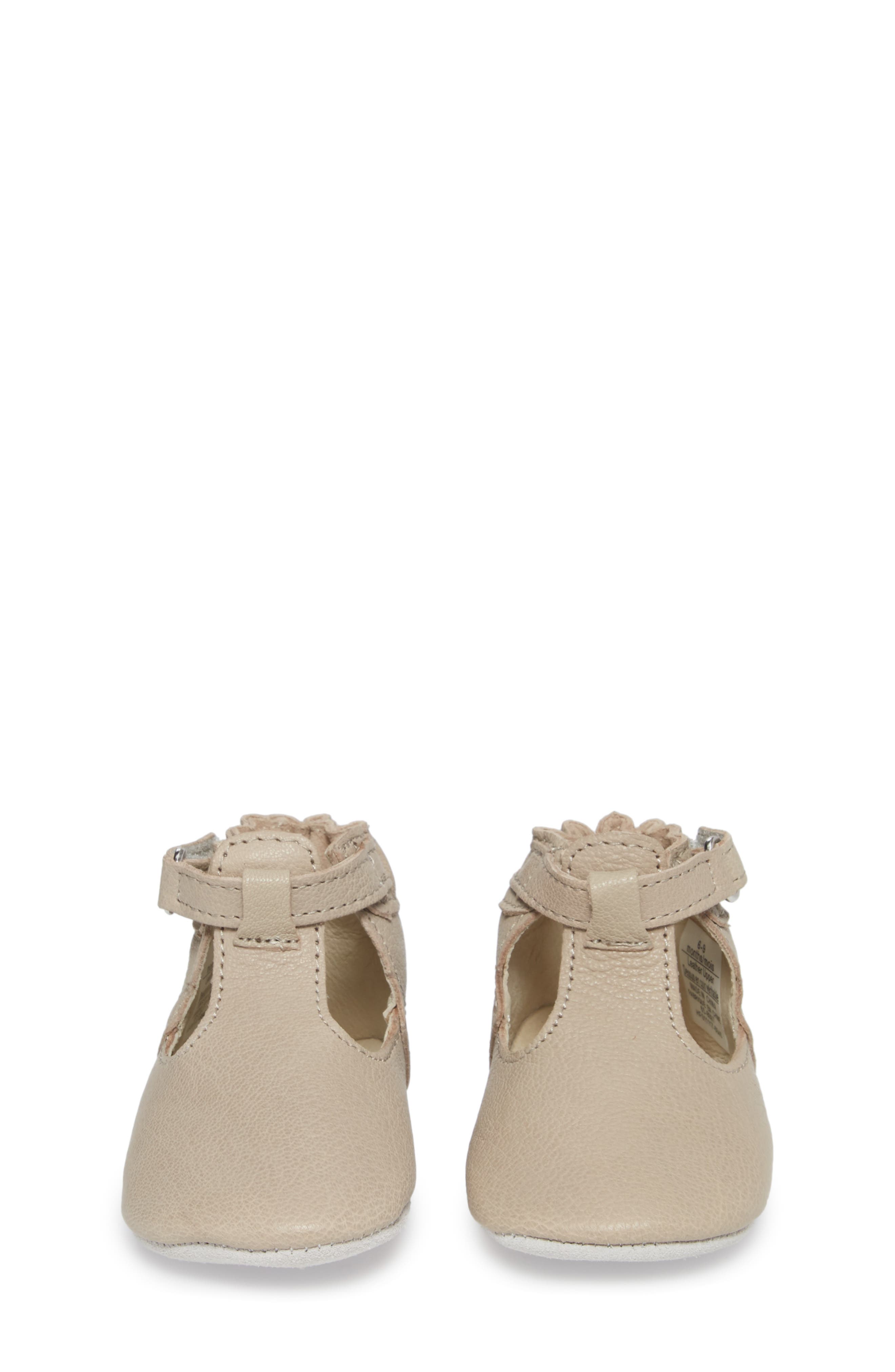 Robeez<sup>®</sup> Penny T-Strap Mary Jane Crib Shoe, Alternate, color, 