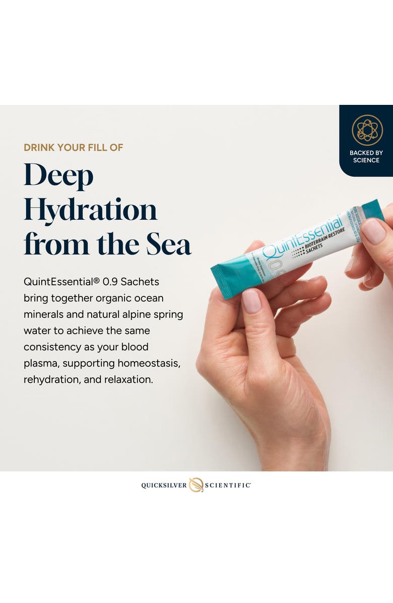 Quicksilver Scientific Quintessential Isotonic Sea Water Liquid Supplement, Alternate, color, 