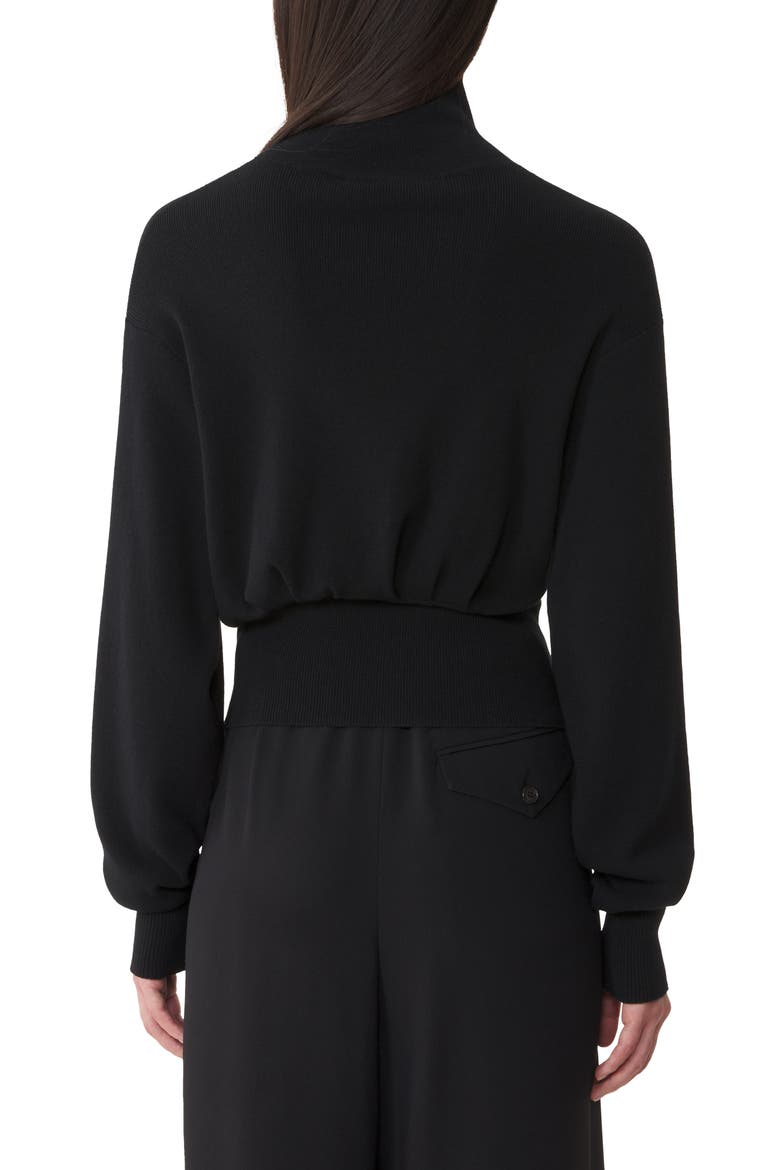 Wool And Cashmere Sweater, Alternate, color, Black
