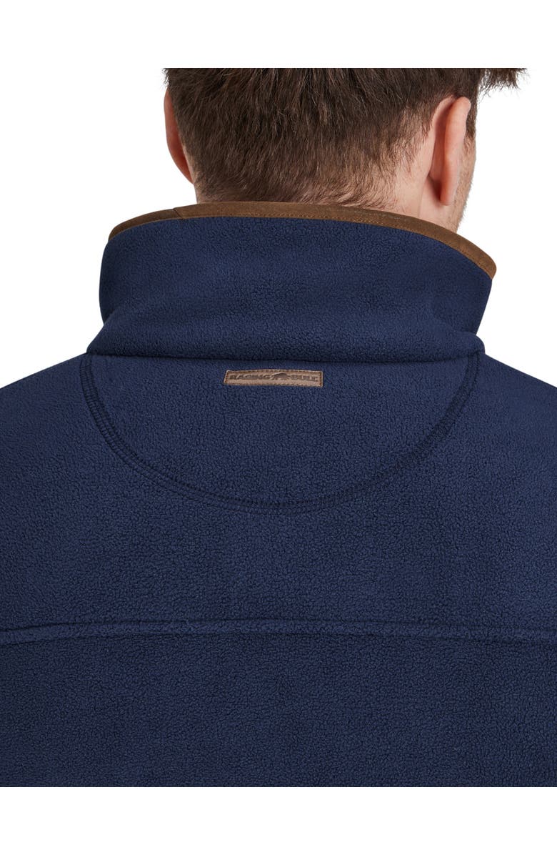 Raging Bull Fleece Zip Through Jacket, Alternate, color, Navy
