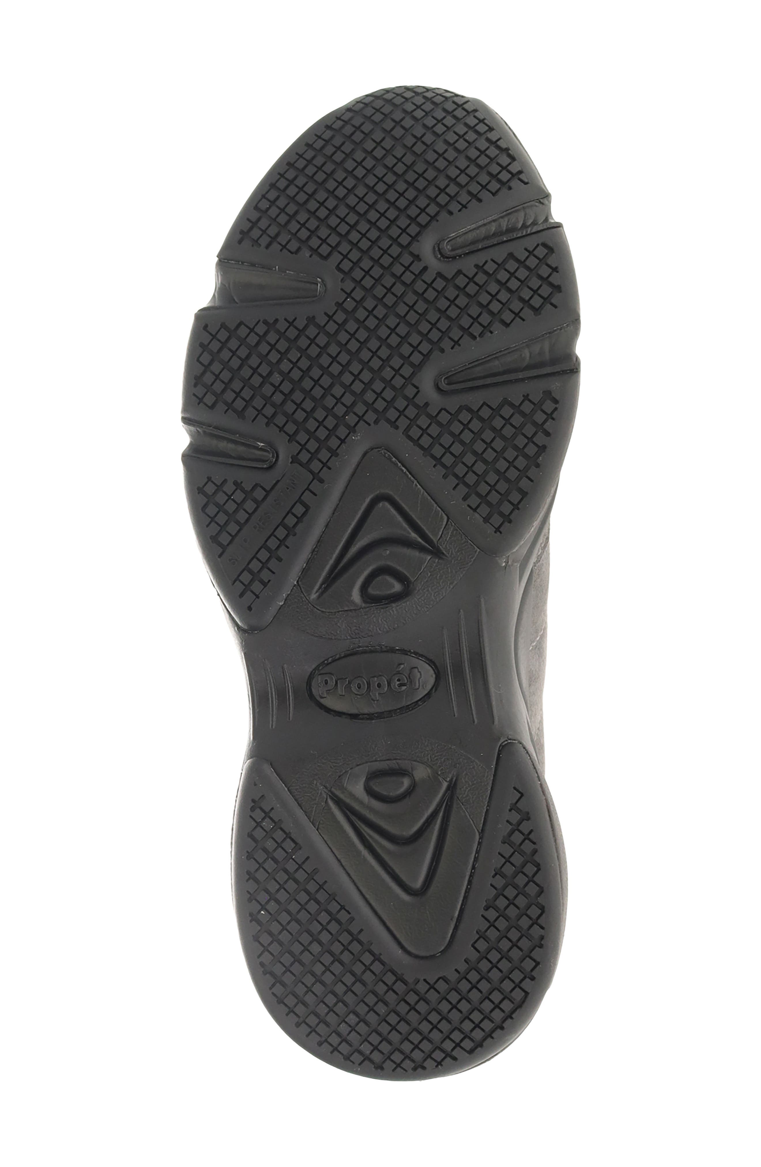 Stability Leather Slip On, Alternate, color, DARK GREY