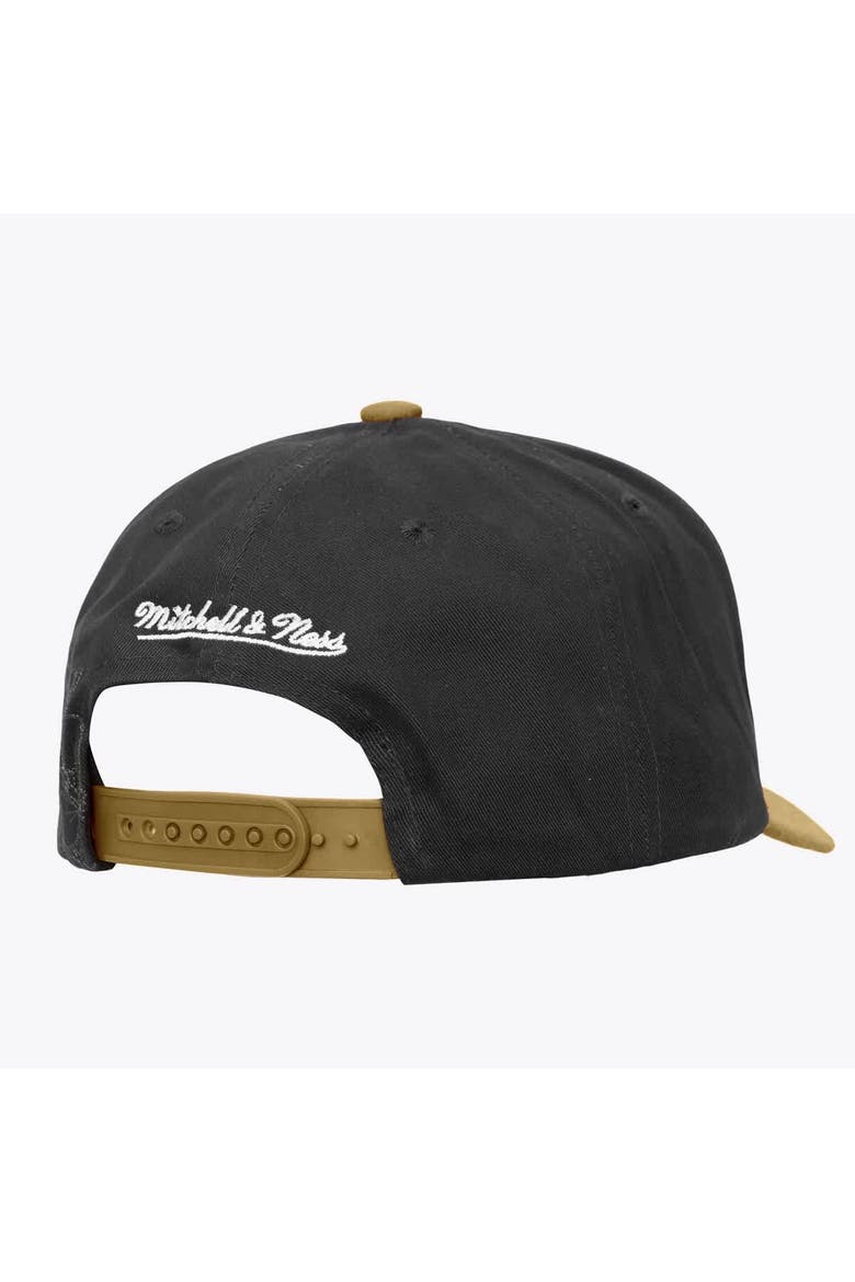 Black/Gold Vegas Golden Knights May Flowers Pro Crown Adjustable Hat, Alternate, color, Black