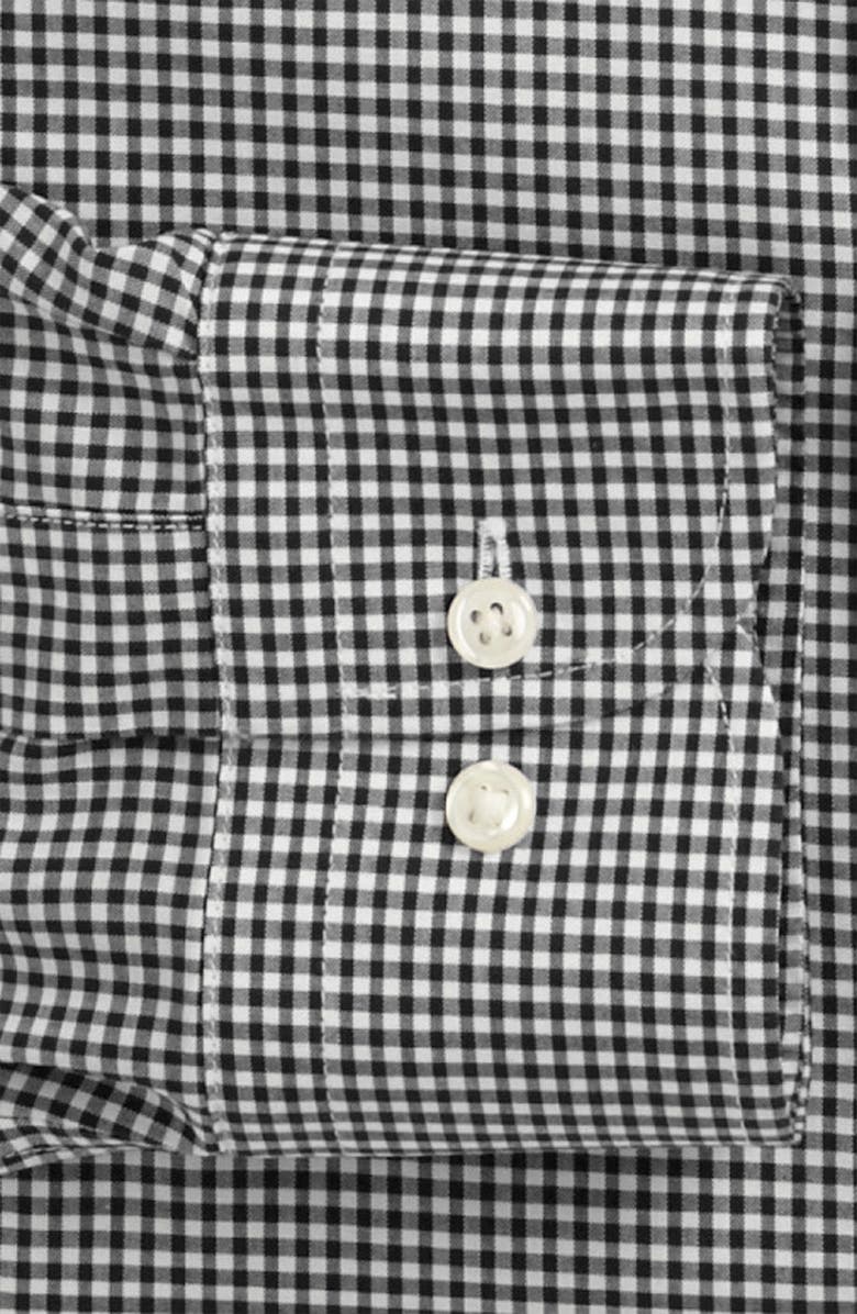 NORDSTROM MEN'S SHOP Smartcare<sup>™</sup> Wrinkle Free Trim Fit Gingham Dress Shirt, Alternate, color,