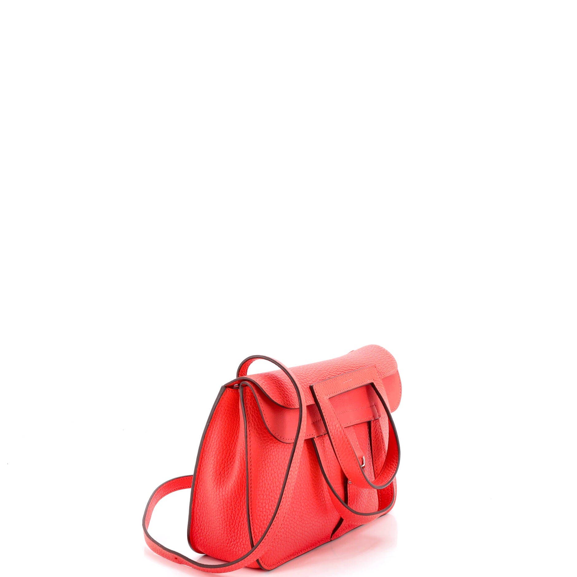 Pre-Owned Hermes Halzan Bag Clemence 25, Alternate, color, Rose Texas