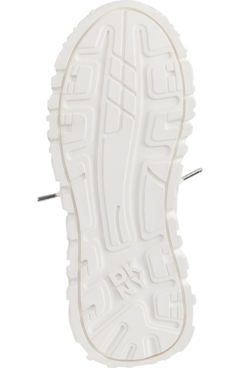 DKNY Lacamp Platform Sneaker, Alternate, color, White