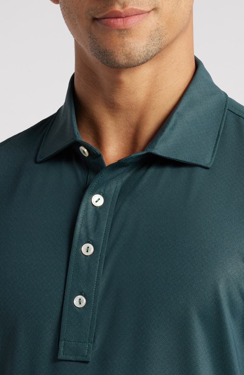 Peter Millar Beelman Microprint Performance Jersey Polo, Alternate, color,