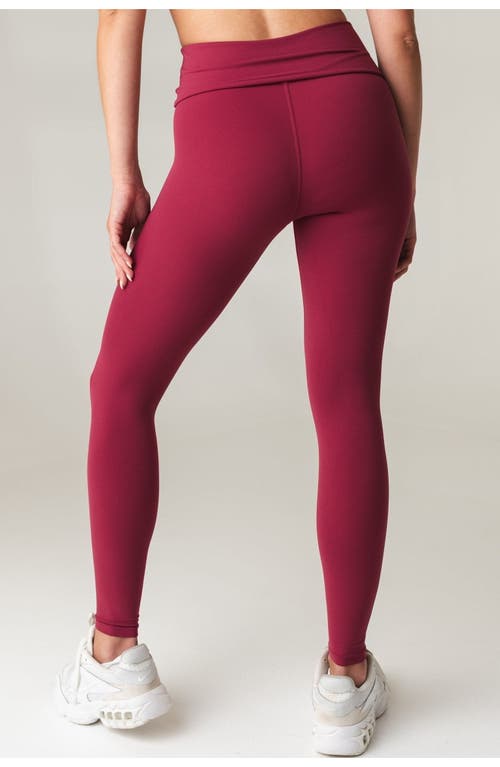 Vitality Cloud Ii Foldover Pant In Sangria