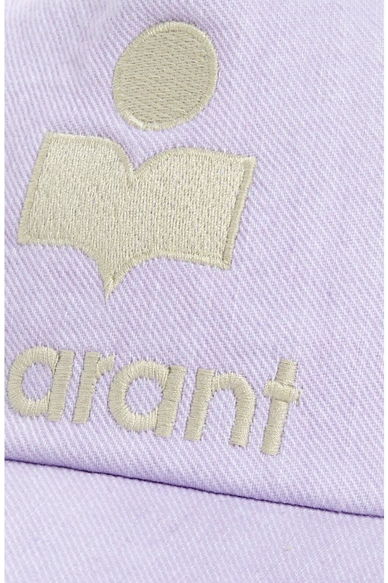 Tyron Denim Baseball Cap, Alternate, color, LILAC
