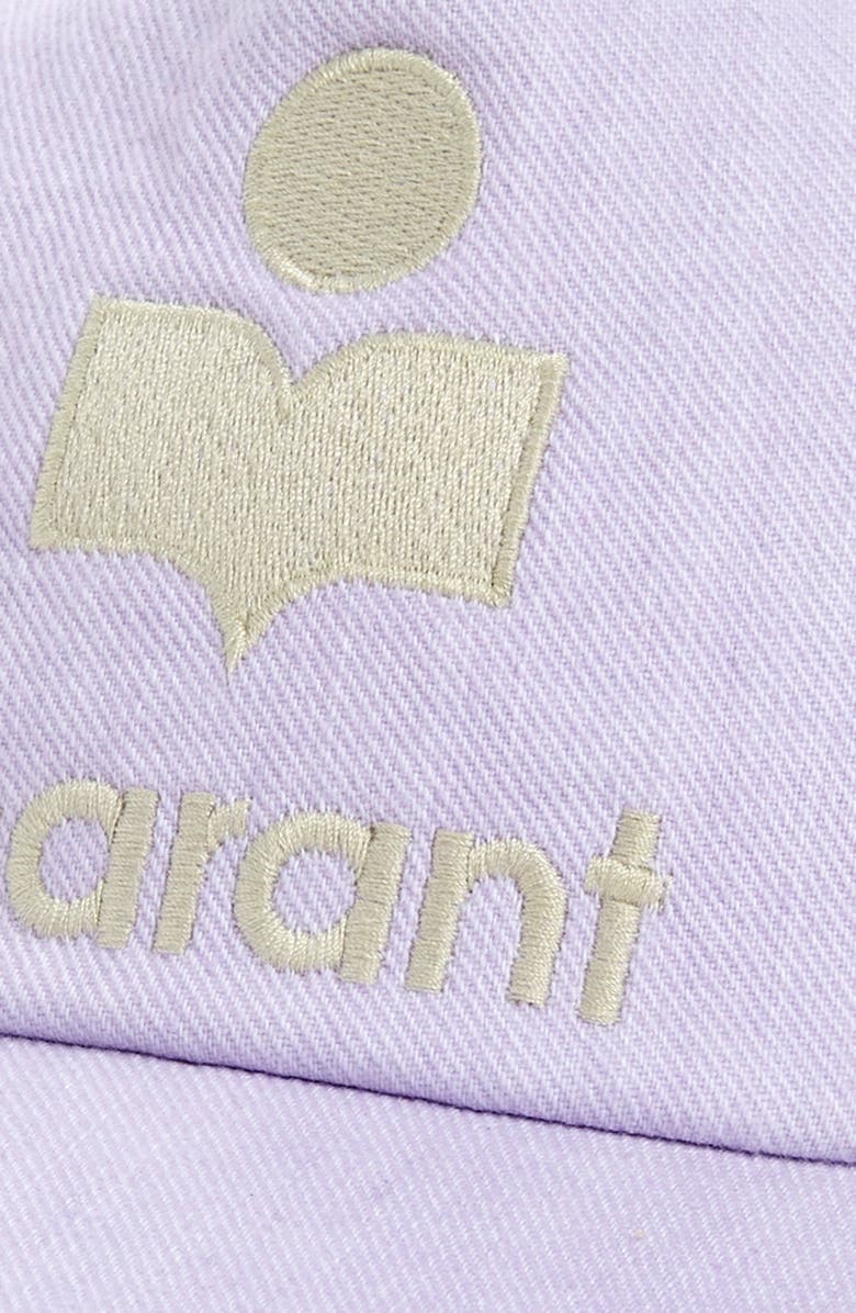 Isabel Marant Tyron Denim Baseball Cap, Alternate, color,