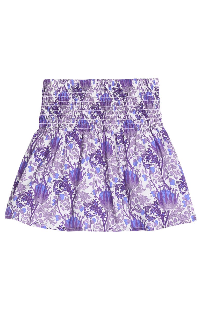 BISBY Kids' Shirred Circle Skirt, Main, color, Concord Floral