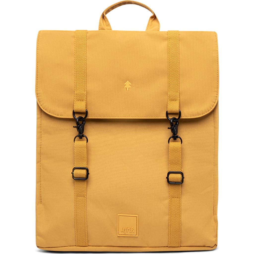 Lefrik Handy Backpack In Yellow