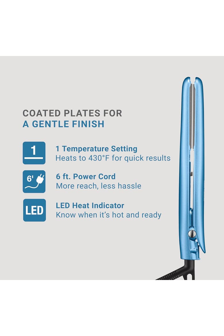 Nano Titanium ¾" Ultra-Sleek Straightener, Alternate, color, Blue