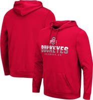COLOSSEUM Men's Colosseum Scarlet Ohio State Buckeyes Lantern Pullover Hoodie