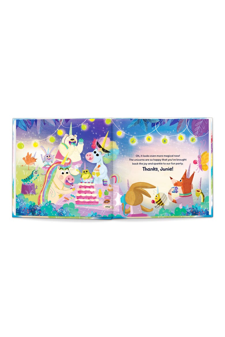 'Unicorn Dance Party' Personalized Book, Alternate, color, PINK MULTI
