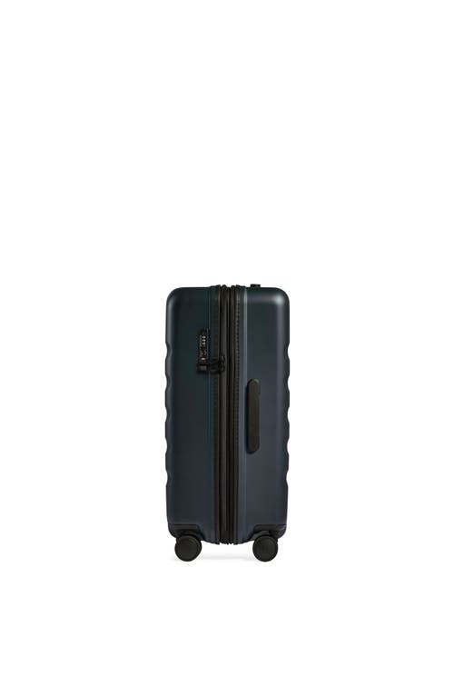 Antler Icon Stripe Medium Suitcase In Indigo Blue