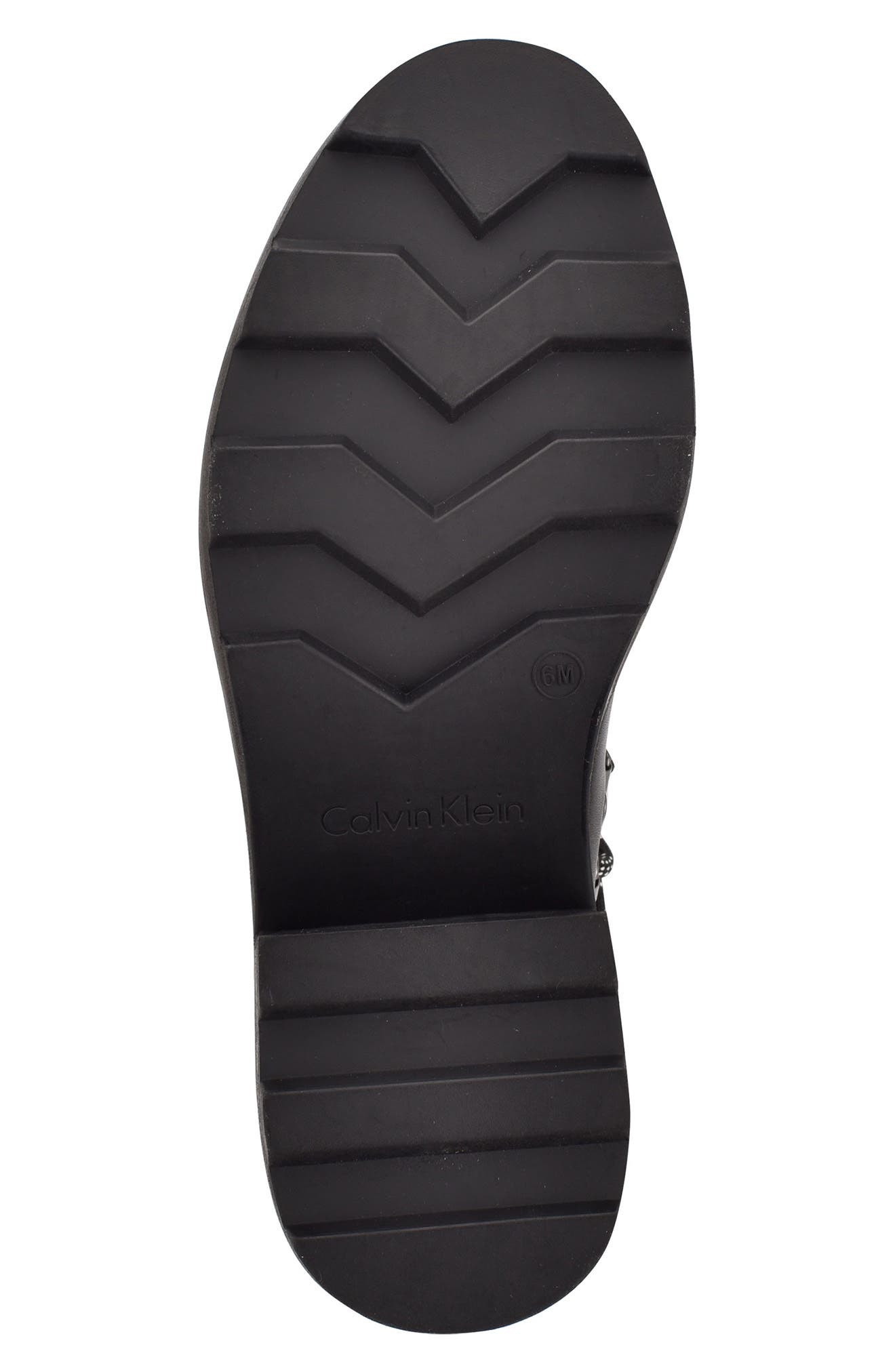 Calvin Klein Alaina Faux Shearling Boot, Alternate, color, 