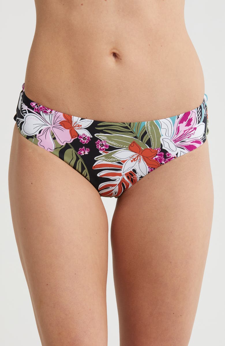 Roxy 'V' Cheeky Bikini Bottoms, Main, color, 