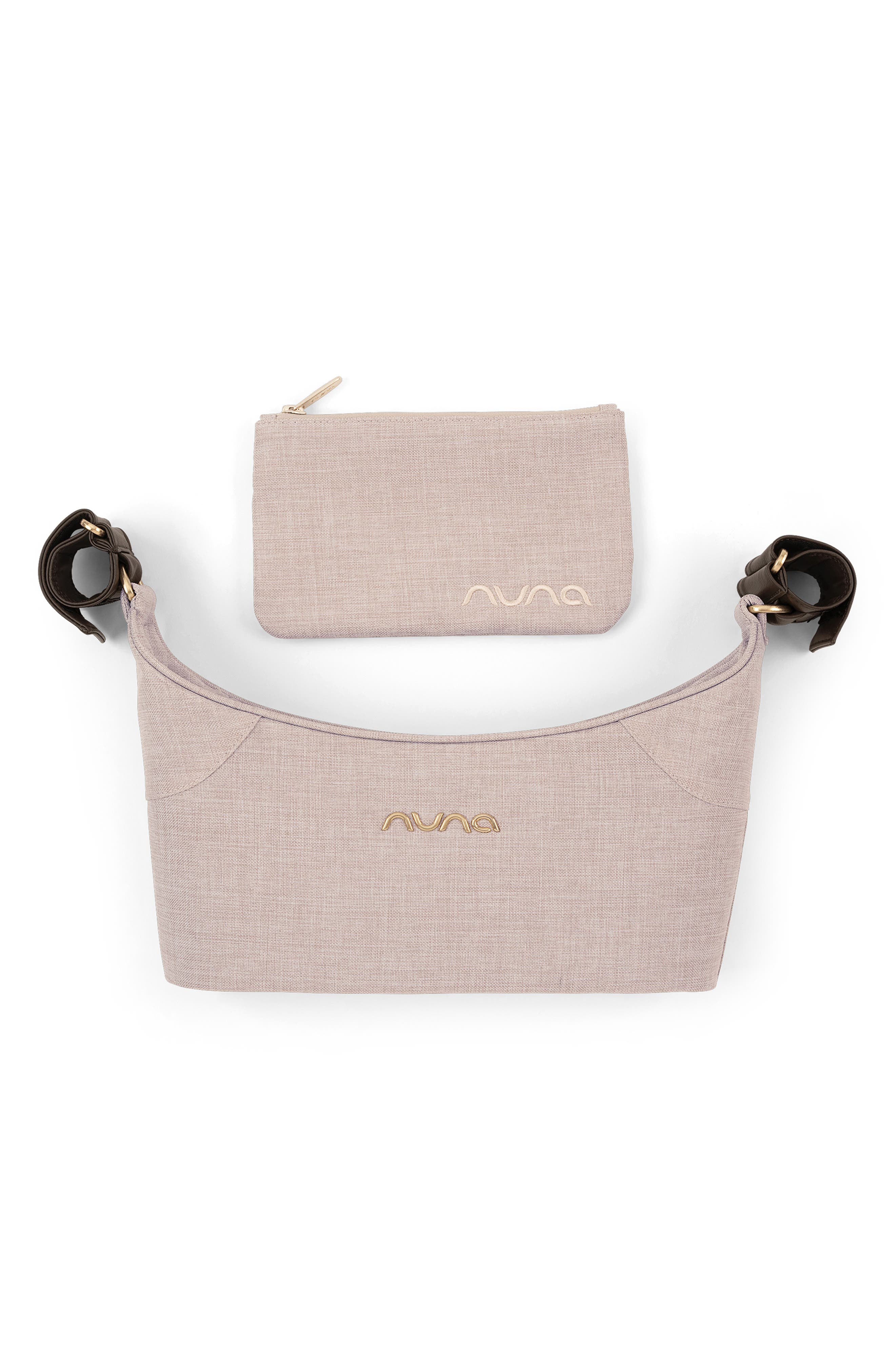 Nuna Stroller Organizer in Biscotti 
