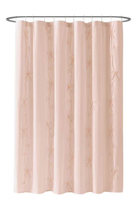 Sasha Bows Shower Curtain