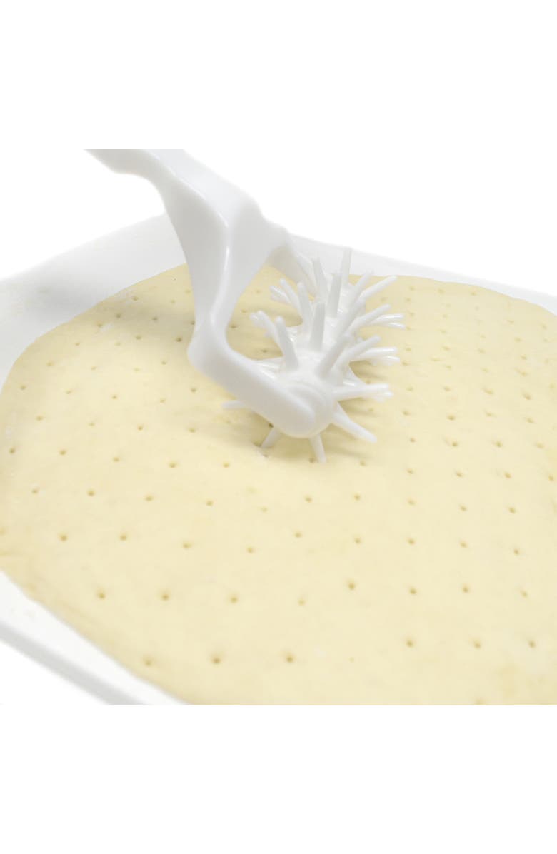 Norpro Dough Docker for Pastry or Pizza Dough, White, Alternate, color, White