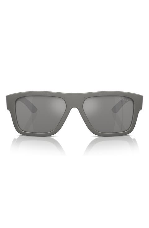 56mm Square Sunglasses