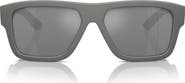 Prada Linea Rossa 56mm Square Sunglasses