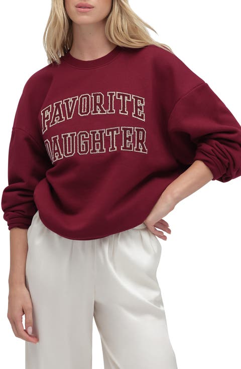 The Collegiate Embroidered Graphic Sweatshirt