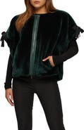 GORSKI Genuine Shearling Jacket, Short Sleeve