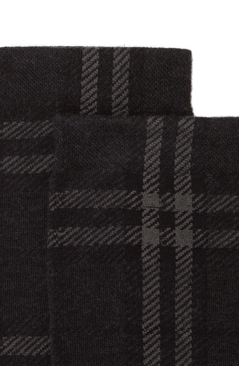 Burberry Check Ankle Socks, Alternate, color, 