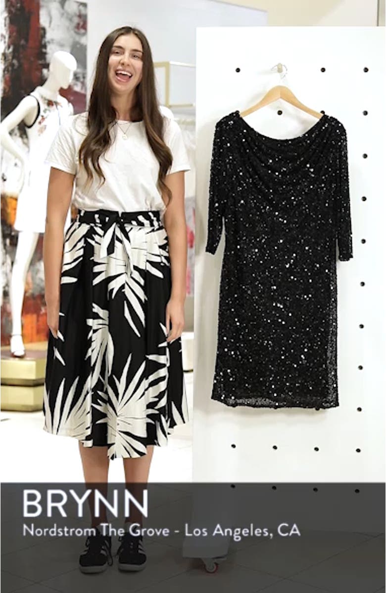 Embellished Cocktail Dress, sales video thumbnail