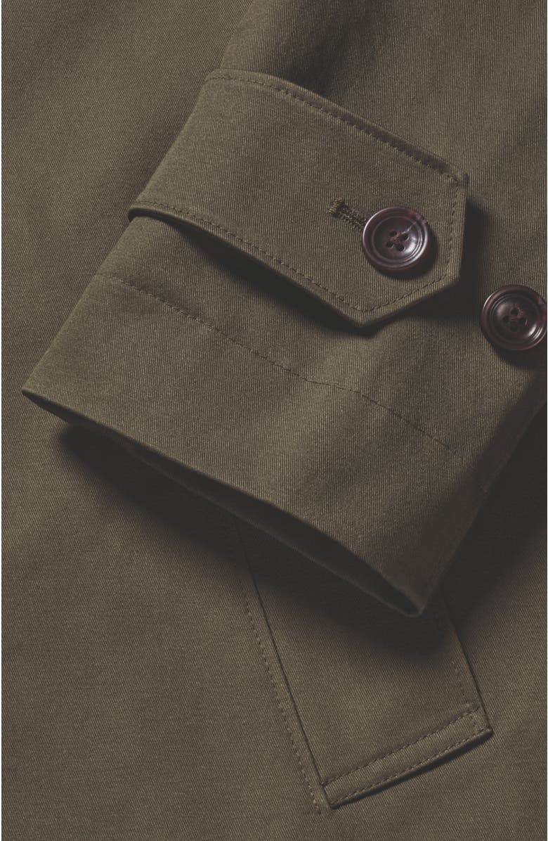 Charles Tyrwhitt Waterproof Cotton Raincoat, Alternate, color, 