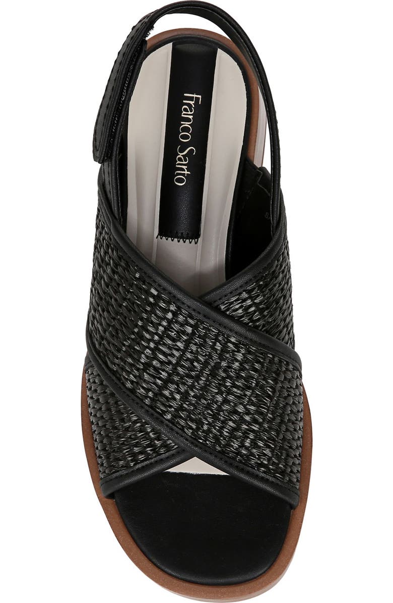 Franco Sarto Silvie Slingback Sandal, Alternate, color, Black