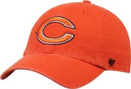'47 Men's '47 Orange Chicago Bears Clean Up Adjustable Hat