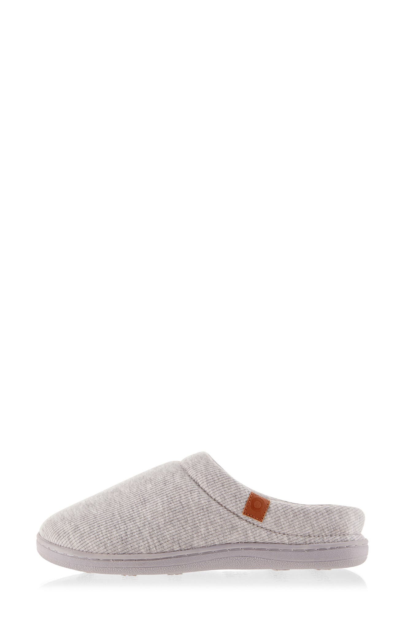 FLOOPI Sydney Ribbed Slipper, Alternate, color, Grey
