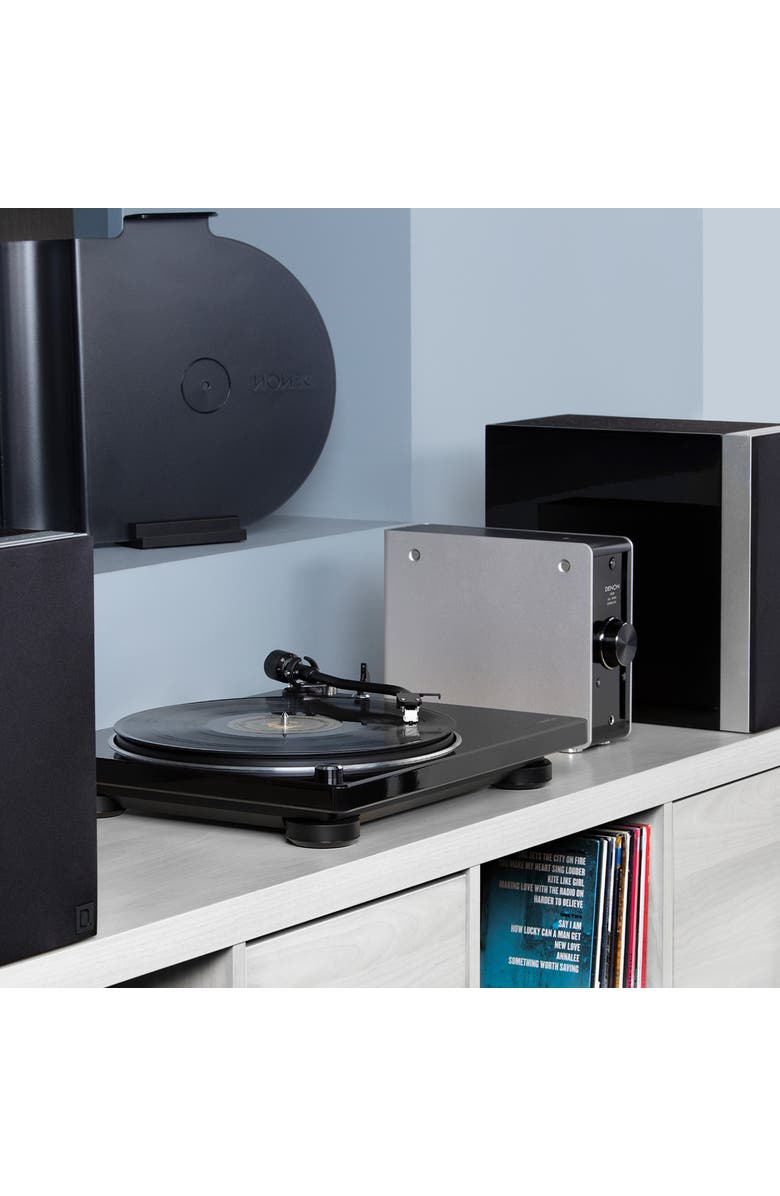 Denon DP-400 Hi-Fi Turntable with Speed Auto Sensor, Alternate, color, Black