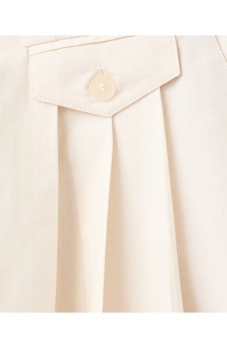 MANGO Pleat Front Wide Leg Pants, Alternate, color,