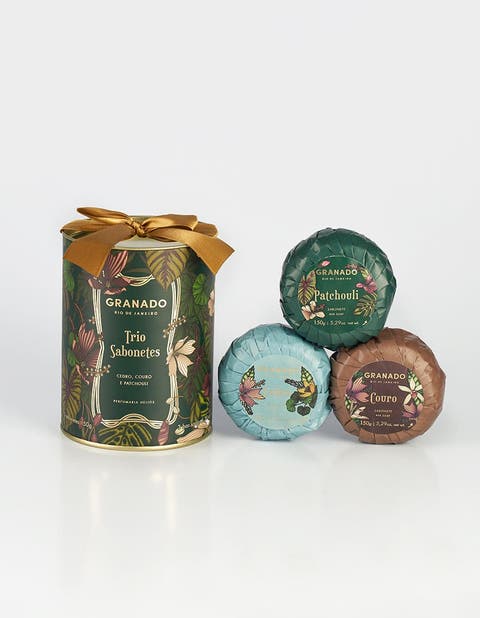 Patchouli Soap Trio