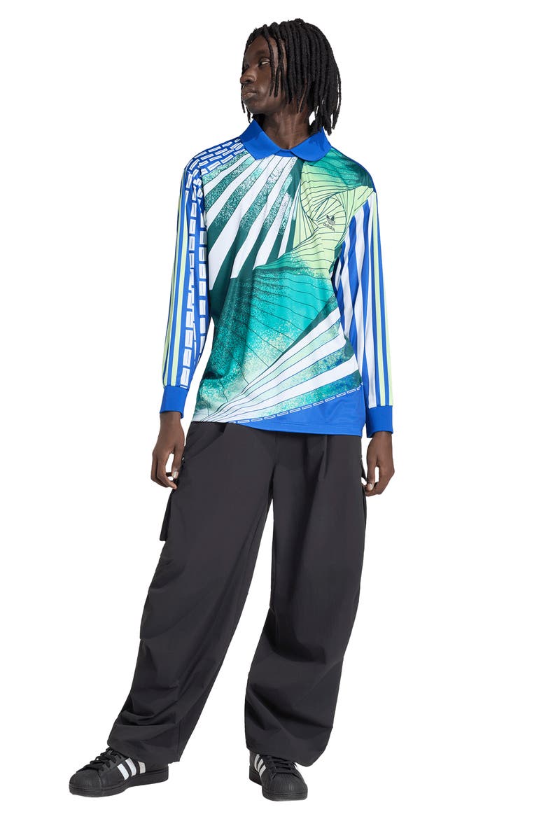 Goalie Jersey, Alternate, color, POWER BLUE