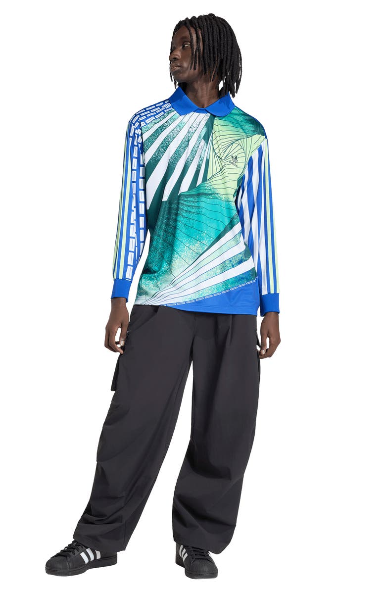 adidas Goalie Jersey, Alternate, color, Power Blue