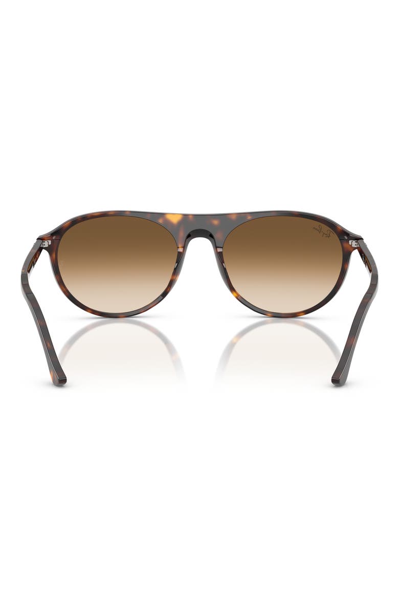 56mm Square Sunglasses, Alternate, color, HAVANA