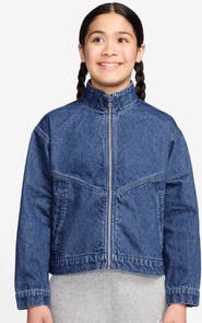 Nike Kids' Windrunner Denim Jacket