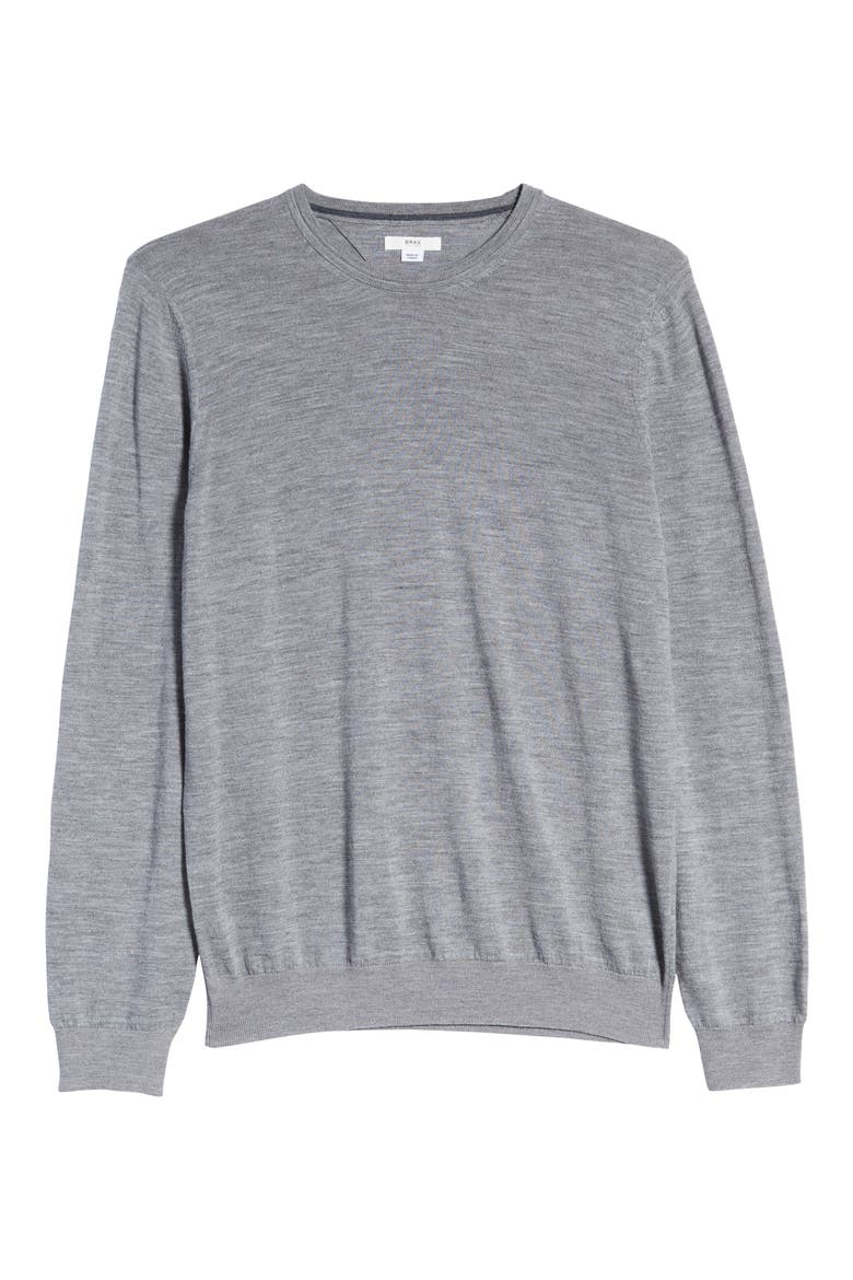 Rick Crewneck Merino Wool Sweater, Alternate, color, 03-GREY