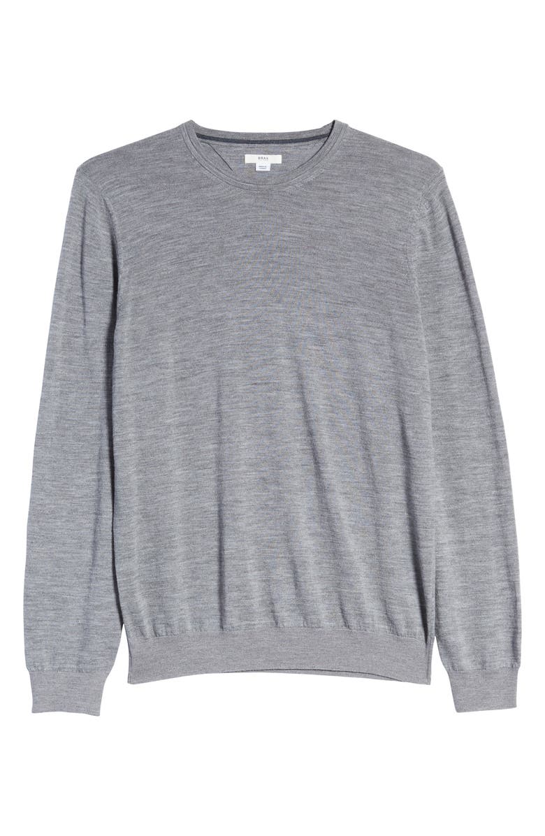 Brax Rick Crewneck Merino Wool Sweater, Alternate, color,