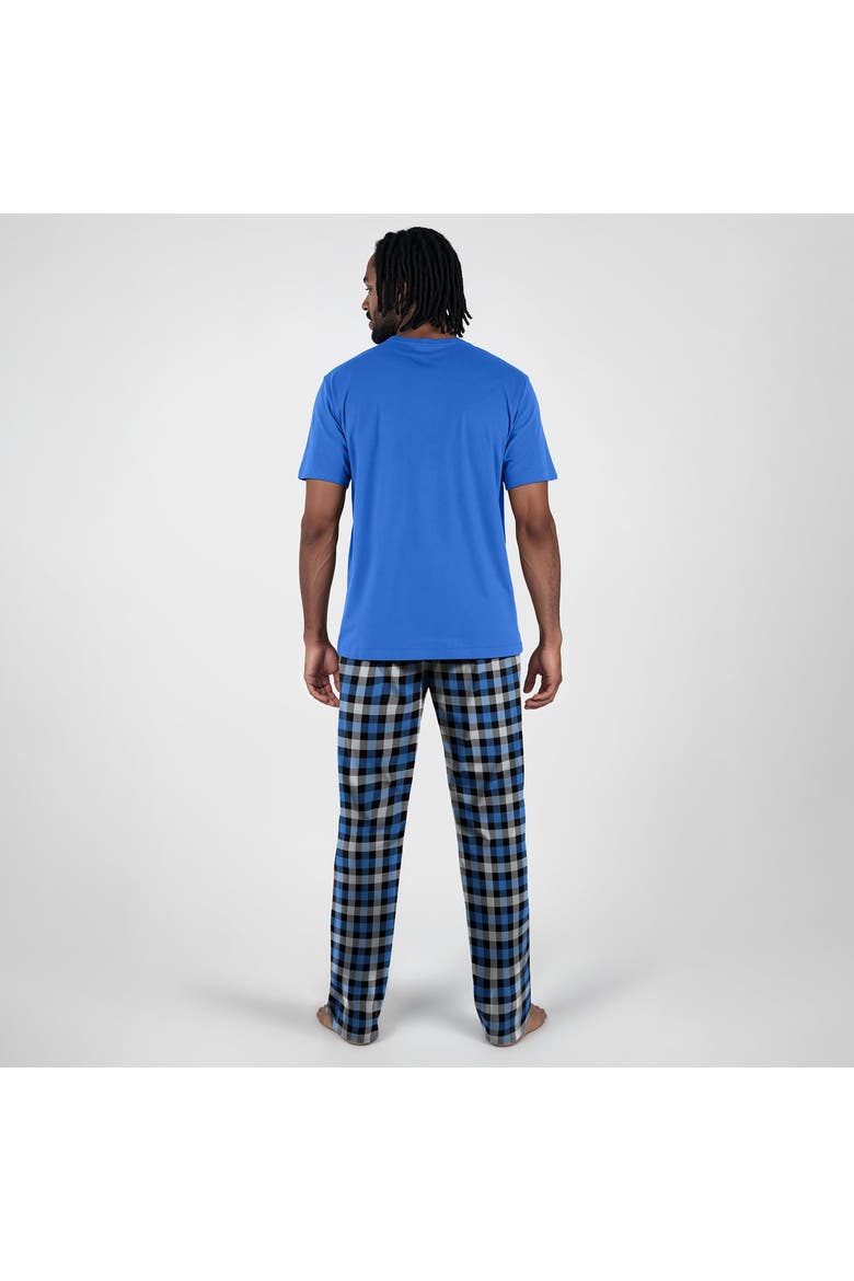 Men's Concepts Sport Blue Detroit Lions Highland Sleep Set, Alternate, color, Blue